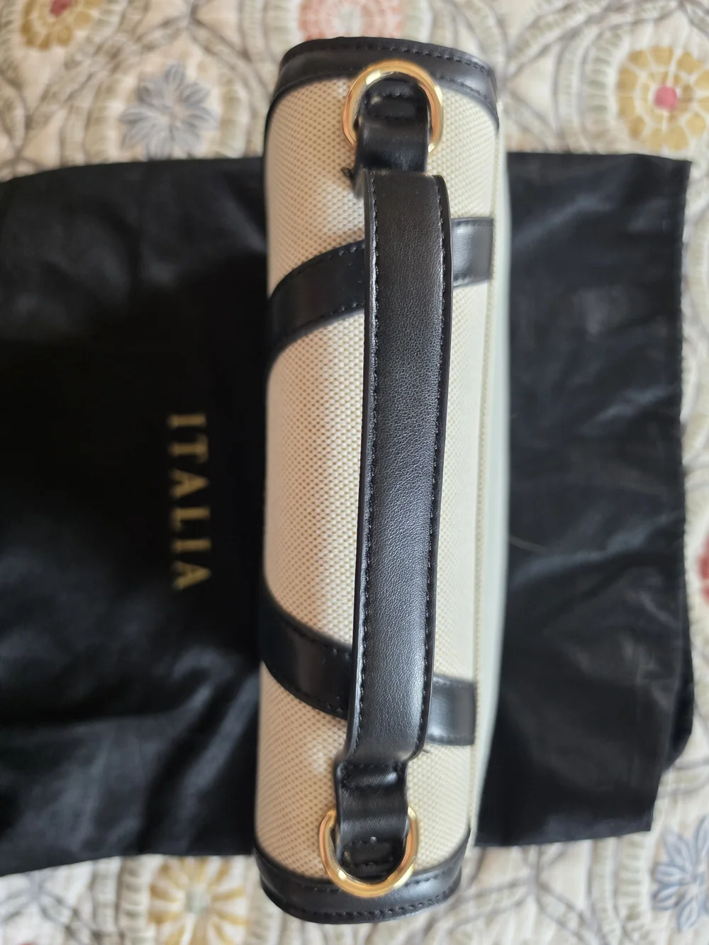 Versace 19V69 / 19V69 Italia Handbag To Crossbody Bag - Canvas & Leather